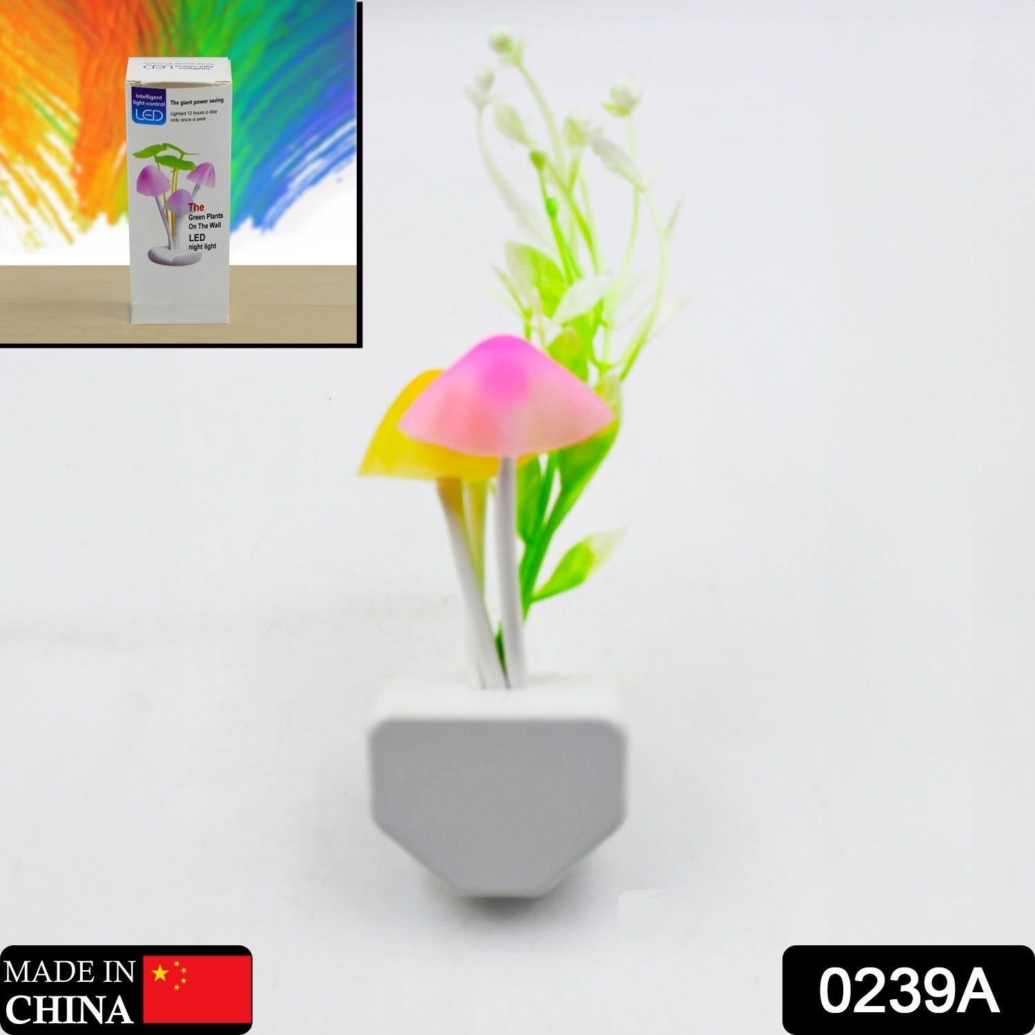 0239A  Fancy Color Changing LED Mushroom Night Light Kids Beautiful Color LED Illumination Automatic On/Off Light Sensor Night Lamp 0239A  Fancy Color Changing LED Mushroom Night Light Kids Beautiful Color LED Illumination Automatic On/Off Light Sensor Night Lamp